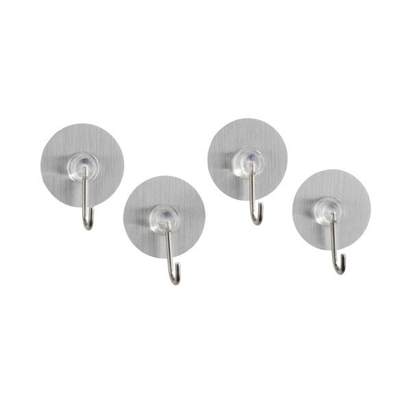 4 savaime užsifiksuojančių kabliukų rinkinys Wenko Static-Loc Steel-image-1