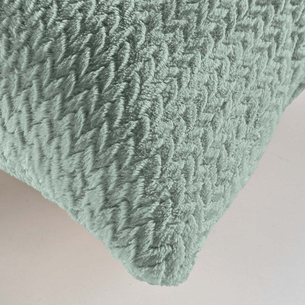 Iš mikroflanelės dekoratyvinė pagalvėlė 45x45 cm Flanela – douceur d'intérieur-image-2