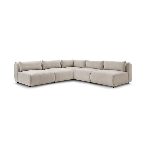 Smėlio spalvos kampinė sofa (kintama) Jeanne - Bobochic Paris-image-4