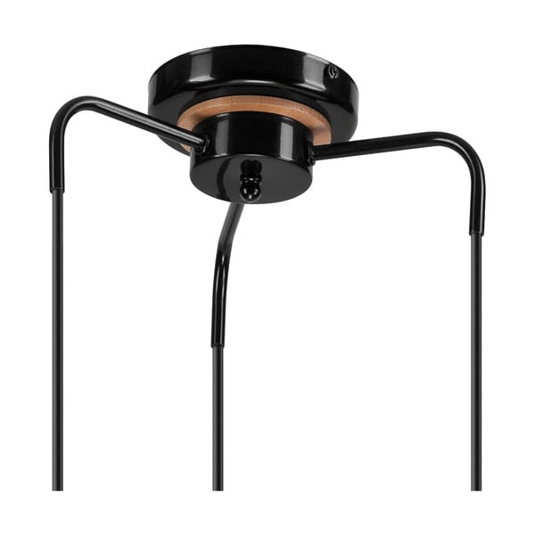 Kabantis šviestuvas juodos spalvos Angelina – LAMKUR-image-4