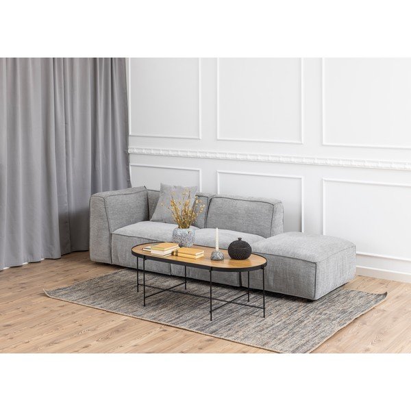 Šviesiai pilka modulinė sofa Bonami Selection Fairfield, kampas dešinėje-image-1
