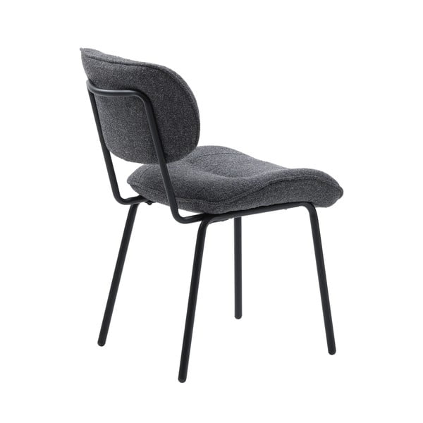 Valgomojo kėdė tamsiai pilkos spalvos Buffalo – Unique Furniture-image-2