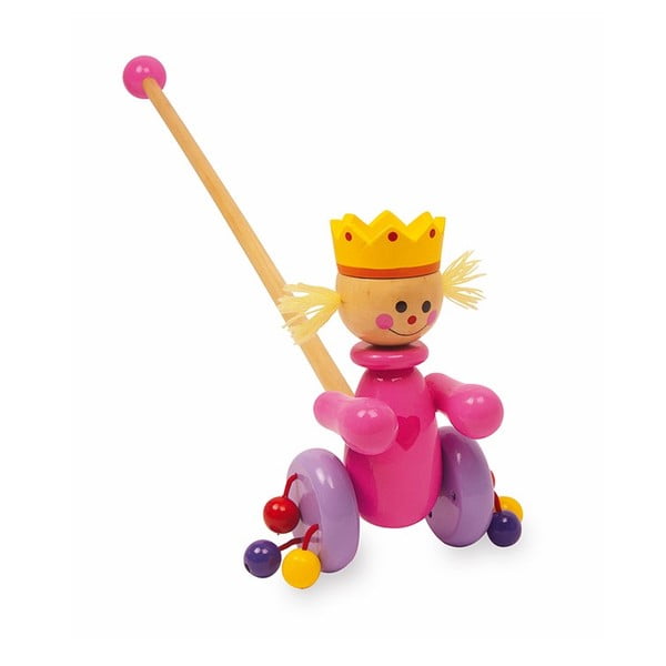 Medinis traukiamas žaislas Legler Queen