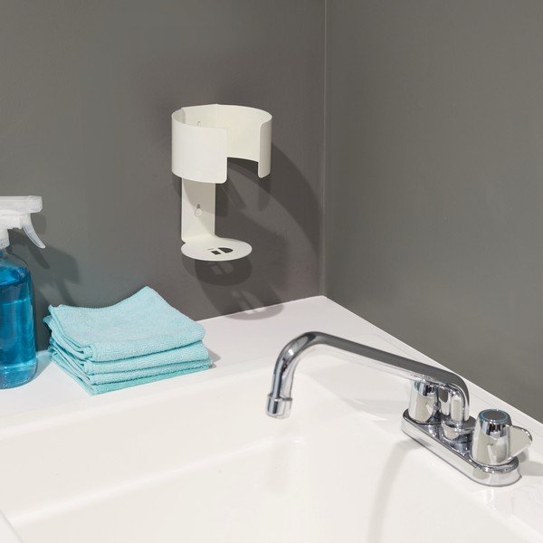 Prie sienos tvirtinamas nerūdijančio plieno servetėlių laikiklis iDesign Clean-image-1