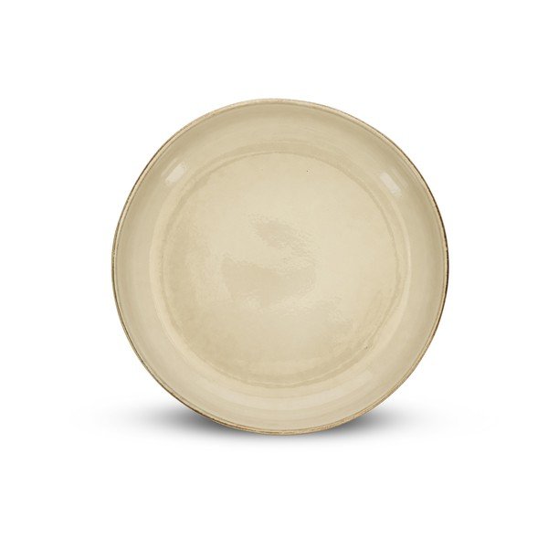 Smėlio spalvos skirta serviravimui iš akmens masės lėkštė Meridian – Salt&Pepper-image-3
