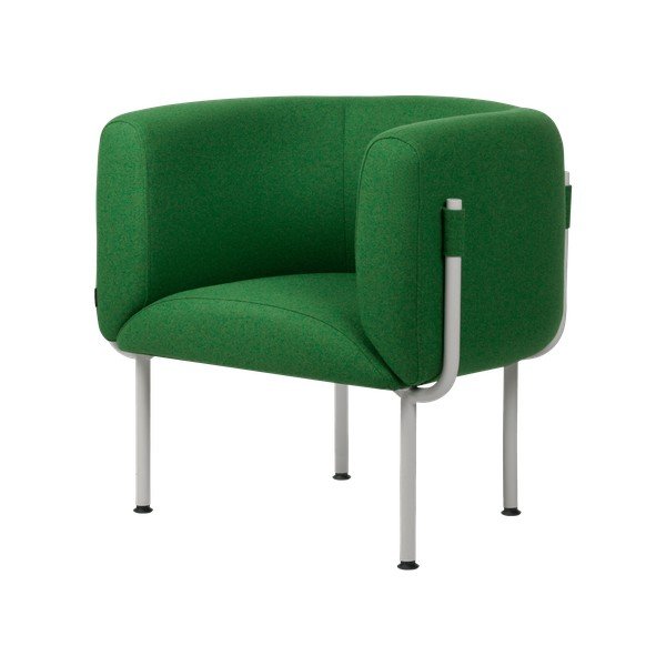 Žalios spalvos krėslas Ubi – noo.ma