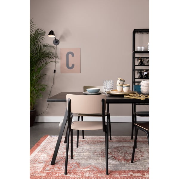 Smėlio spalvos valgomojo kėdės 4 vnt. komplekte Back to school – Zuiver-image-1