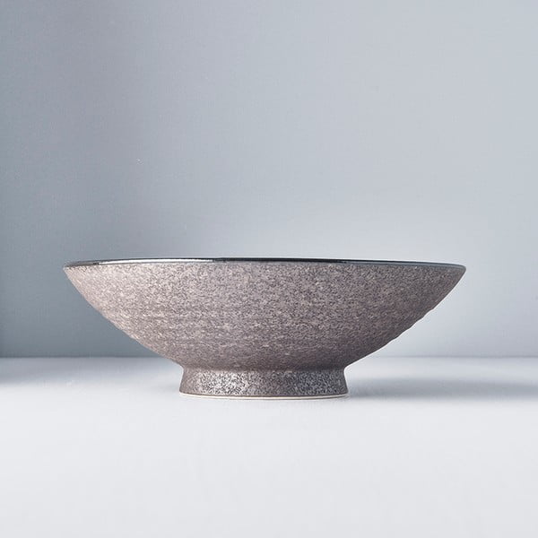 Smėlio spalvos keraminis aukštas sriubos dubuo MIJ Earth, ø 24 cm-image-2