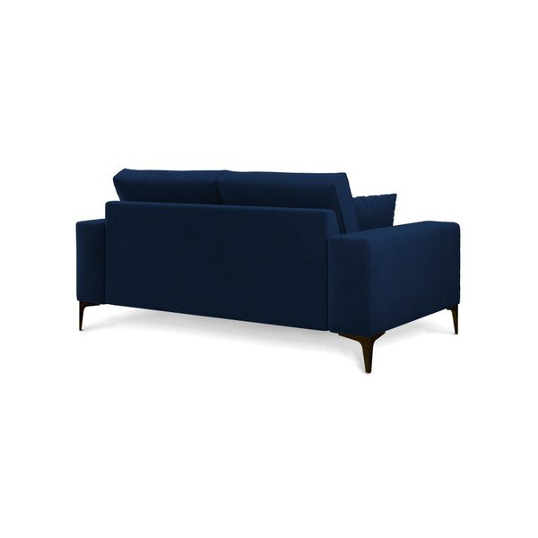 Tamsiai mėlyna dvivietė sofa "Cosmopolitan Design Lugano-image-3