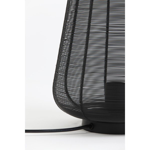 Juoda stalinė lempa (aukštis 26 cm) Adeta - Light & Living-image-4