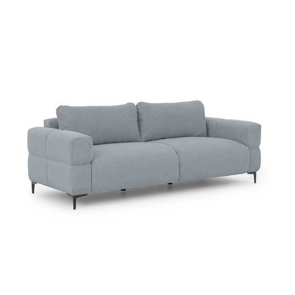 Pilkai mėlynos spalvos sofa 217 cm Helio – Ropez