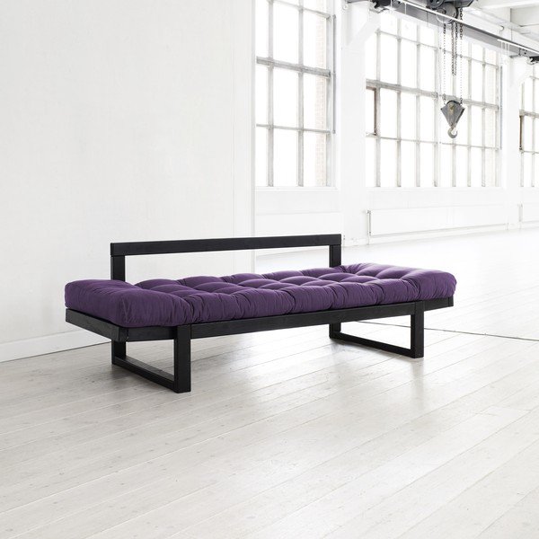 Sofa "Karup Edge" juoda/violetinė-image-2