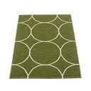 Tamsiai žalios spalvos lauko ir vidaus kilimas 70x100 cm Boo Dark Olive – Pappelina