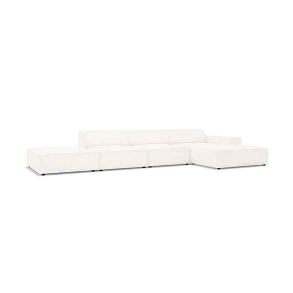 Smėlio spalvos kampinė sofa (dešinysis kampas) Jodie - Micadoni Home-image-3