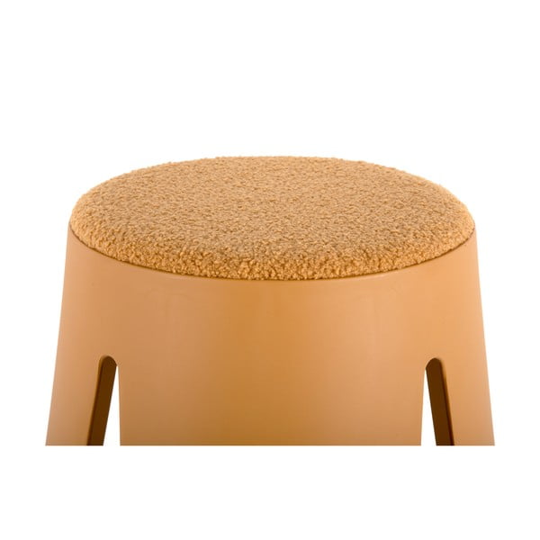 Iš plastiko taburetė ochros spalvos Savor   – Leitmotiv-image-3