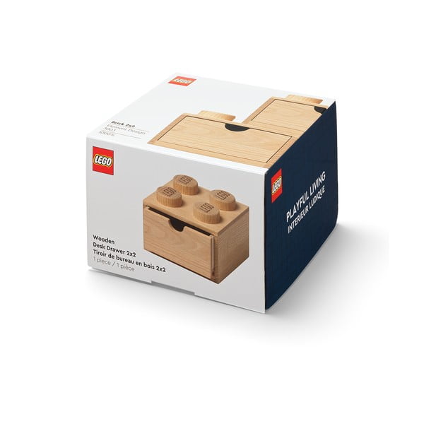 Vaikiška daiktadėžė iš ąžuolo medienos LEGO® Wood-image-4