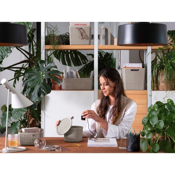 Iš plastiko krepšys ø 17x13 cm Jute – Curver-image-1