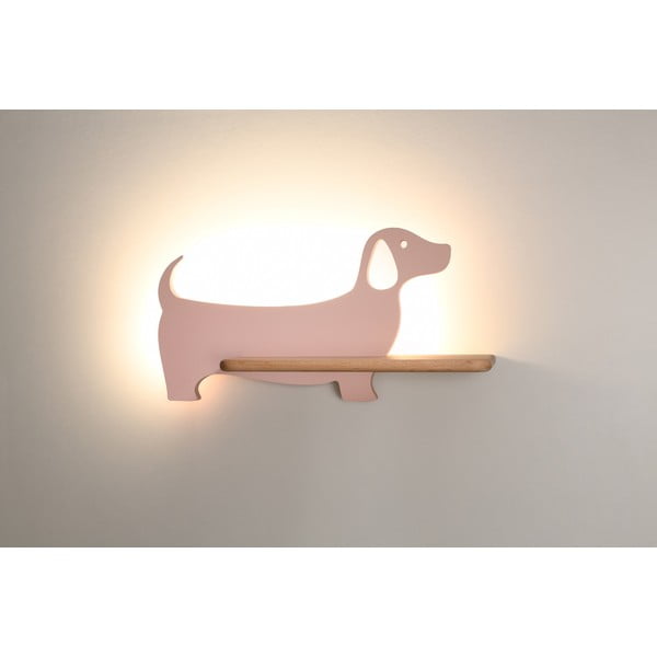 Rožinis vaikiškas šviestuvas Dog - Candellux Lighting-image-4