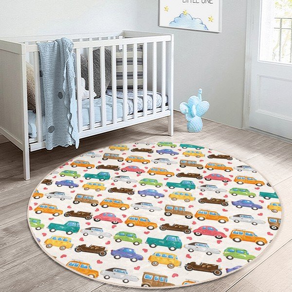 Vaikiškas kilimas ø 120 cm Comfort – Mila Home-image-4