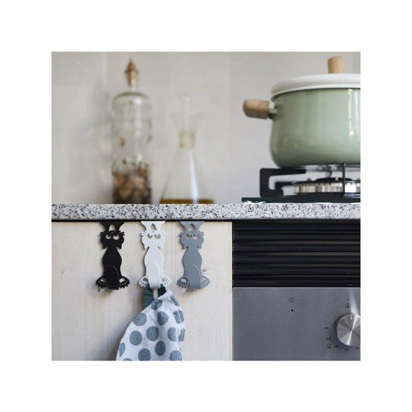 Pakabinami iš metalo kabliai 3 vnt. Curious Cats – Balvi-image-2