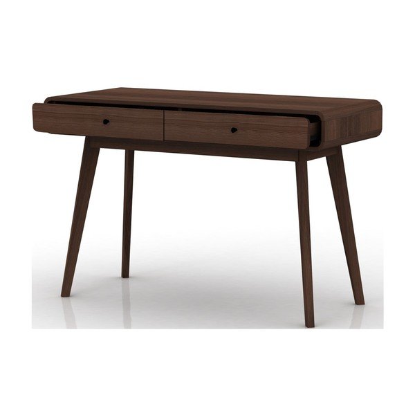 Rašomasis stalas iš riešutmedžio 50x120 cm Cassie – Støraa-image-2