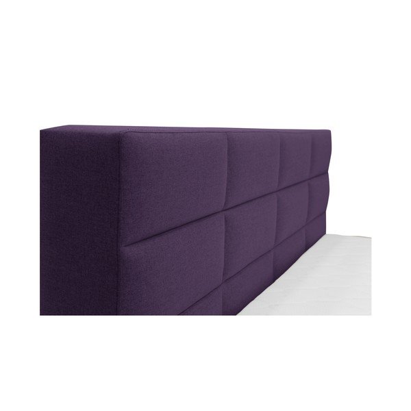 Violetinė dvigulė lova Mazzini Beds Reve, 160 x 200 cm-image-2