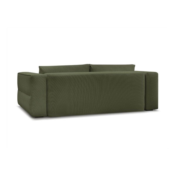 Žalios spalvos sulankstoma/su sandėliavimo vieta sofa 265 cm Ezechiel – Bobochic Paris-image-4