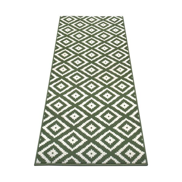 Žalias kiliminis takelis 200x80 cm Diamond - Hanse Home-image-2