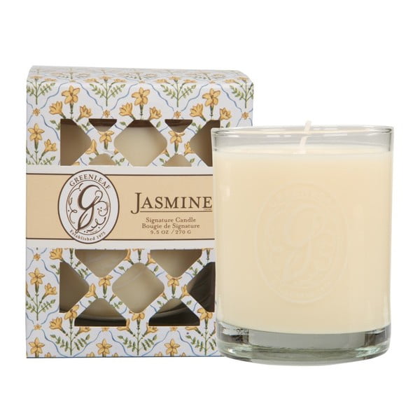 "Greenleaf Signature Jasmine" kvapioji žvakė, degimo trukmė iki 80 valandų