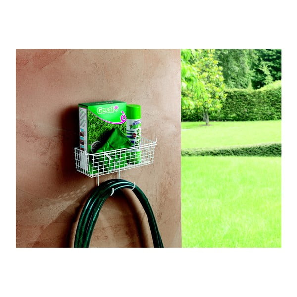 Sieninis žarnos laikiklis su laikymo vieta Metaltex-image-4