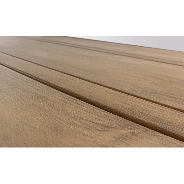 Iš aliuminio sodo valgomojo stalas 100x198 cm Elias   – Bizzotto-image-3