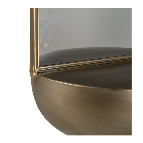 Sieninis veidrodis su lentyna 37x40 cm – Ixia-image-2