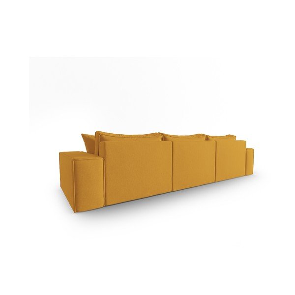 Sofa geltonos spalvos 292 cm Mike – Micadoni Home-image-3
