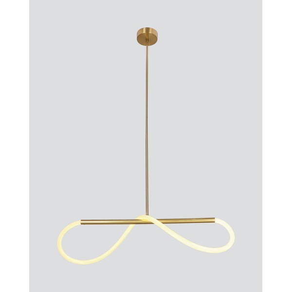 Auksinės spalvos kabantis šviestuvas LED Supreme – Candellux Lighting-image-4