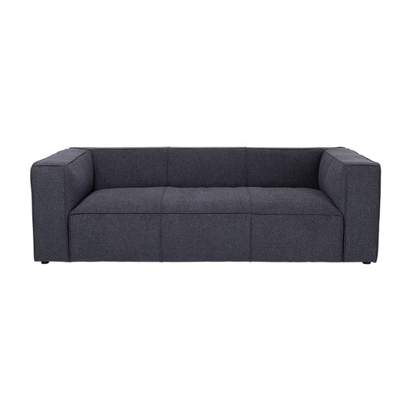 Sofa tamsiai pilkos spalvos 220 cm Cubetto – Kare Design