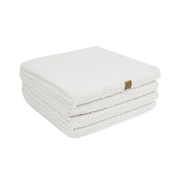 Baltos spalvos vaikų žaidimų kilimėlis 120x120 cm – Meowbaby-image-1