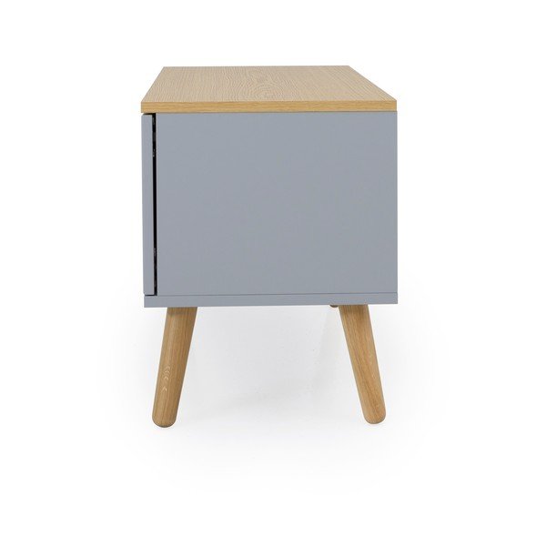 Pilkas suolas su ąžuolinėmis kojomis Tenzo Dot-image-4