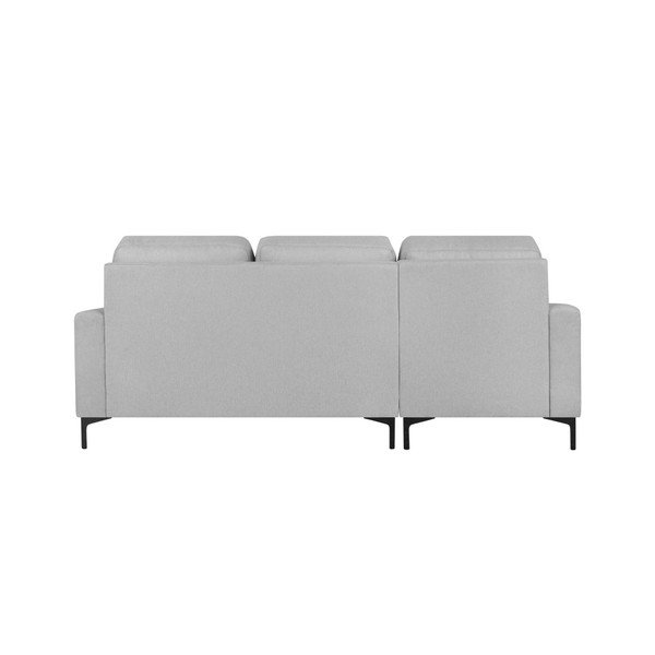 Šviesiai pilka kampinė sofa "Cosmopolitan" dizainas Atlanta, dešinysis kampas-image-4