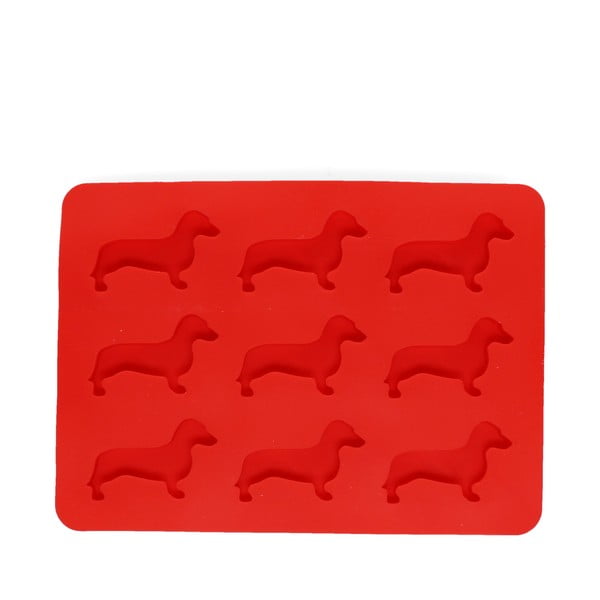 Iš silikonas ledukų forma Sausage Dog – Rex London