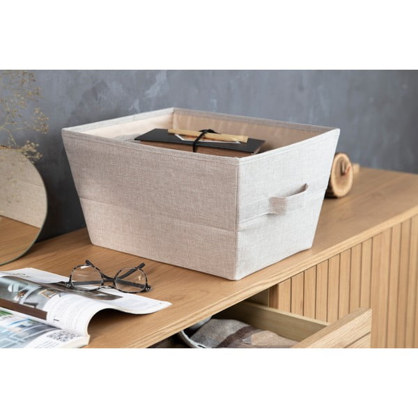 Iš tekstilės krepšys laikymui 30x40x22 cm Soft Storage – Bigso Box of Sweden-image-2