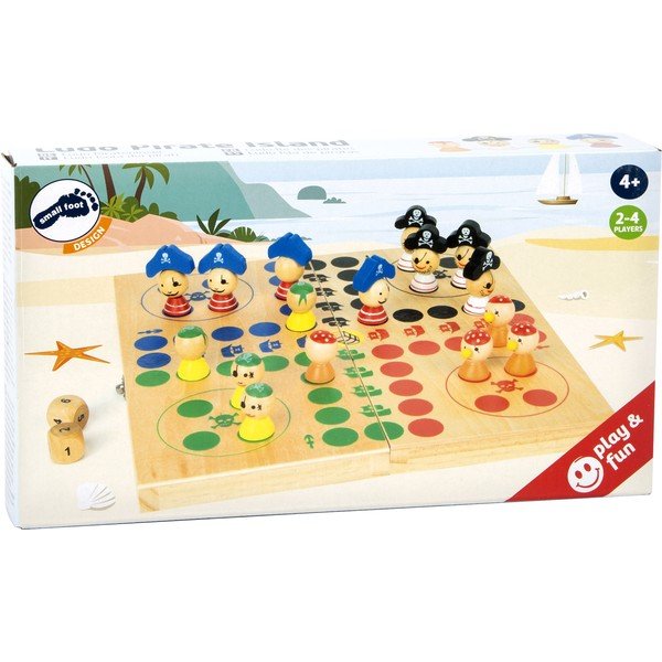 Medinis stalo žaidimas Legler Ludo Pirate Island-image-3