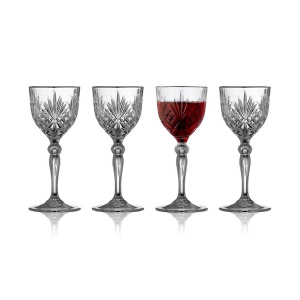 Stiklinės 4 vnt. vynui 140 ml Melodia – Lyngby Glas-image-3