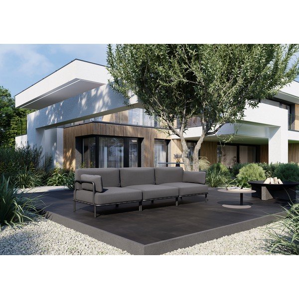 Sodo modulinė sofa tamsiai pilkos spalvos 234 cm Salve – Sit Sit-image-4