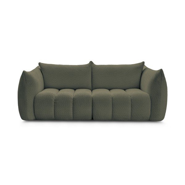 Žalios spalvos sofa iš boucle 234 cm Azra – Bobochic Paris