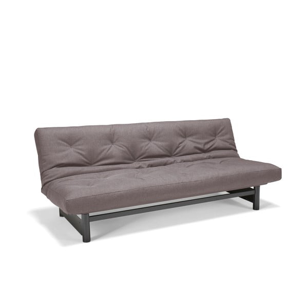 Pilkos ir rudos spalvos sofa-lova Inovacijos "Fuji