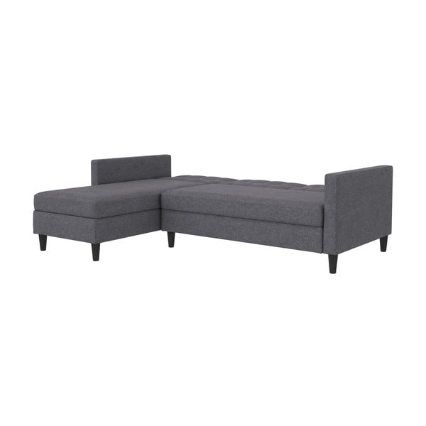 Kampinė sofa pilkos spalvos Hartford – Støraa-image-3