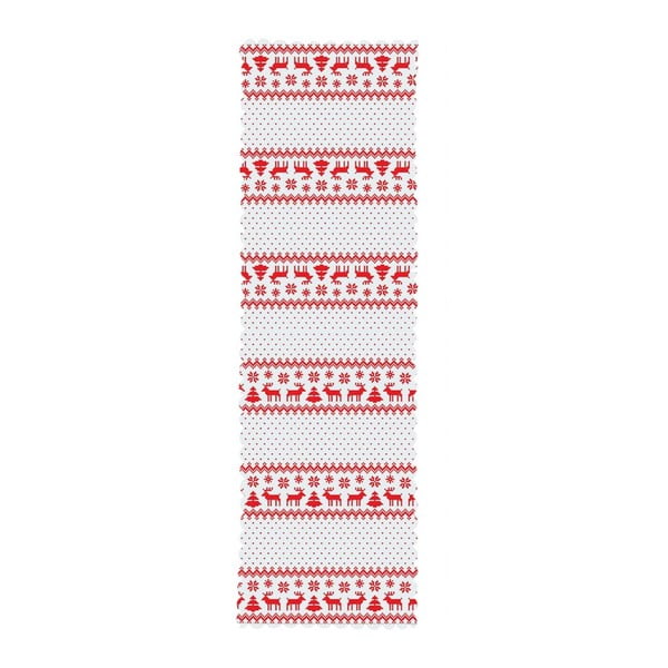 4 kalėdinių pagalvių užvalkalų ir staltiesės rinkinys Minimalist Cushion Covers Nordic Knit-image-3