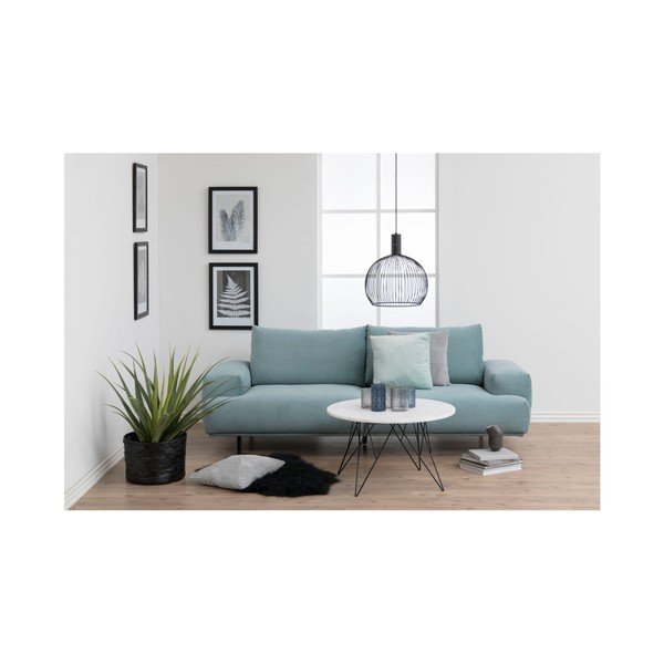 Šviesiai žalia trijų vietų sofa Actona Arlington-image-1