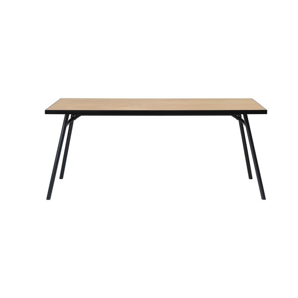 Valgomojo stalas su ąžuoliniu stalviršiu 90x180 cm Calvi - Unique Furniture