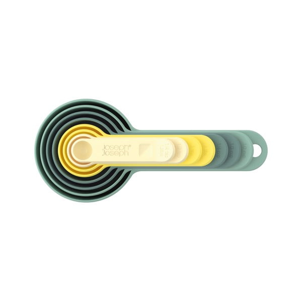 8 virtuvinių matavimo šaukštų rinkinys Joseph Joseph Nest Measure Opal-image-1